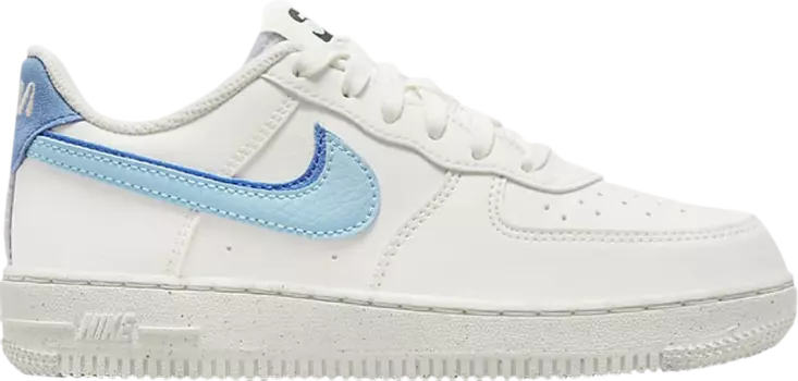 Кроссовки Nike Force 1 LV8 2 PS 'Sail Medium Blue', белый