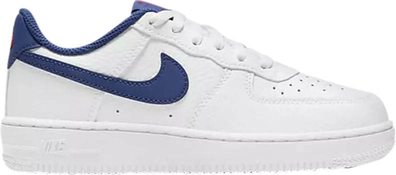 Кроссовки Nike Force 1 PS 'White Deep Royal Blue', белый