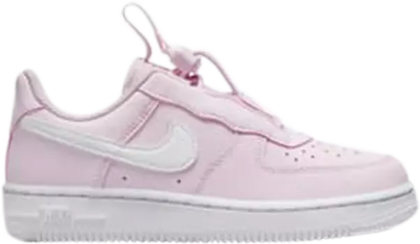 Кроссовки Nike Force 1 Toggle PS 'Pink Foam', розовый