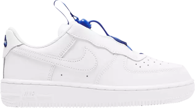 Кроссовки Nike Force 1 Toggle PS 'White Hyper Royal', белый