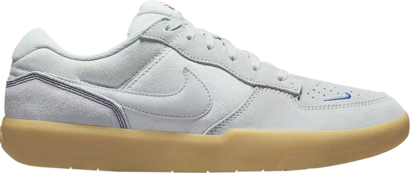 Кроссовки Nike Force 58 Premium SB 'Grey Royal Gum', серый