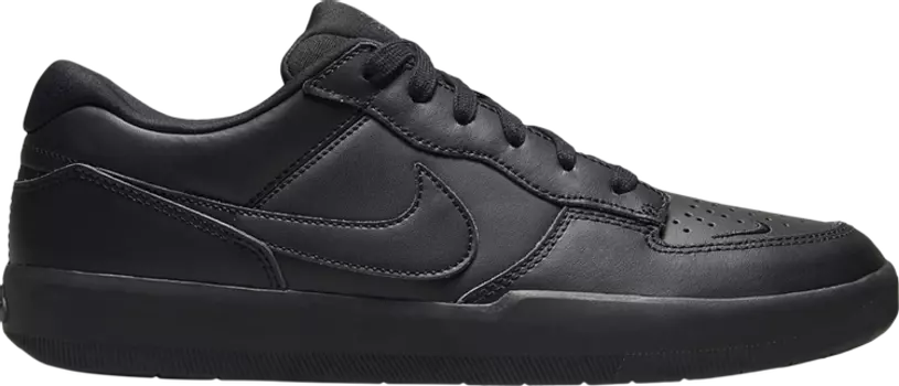 Кроссовки Nike Force 58 Premium SB 'Triple Black', черный