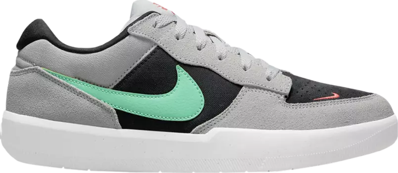 Кроссовки Nike Force 58 SB 'Wolf Grey Light Menta', серый