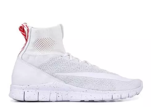 Кроссовки Nike FREE FLYKNIT MERCURIAL 'TRIPLE WHITE', белый