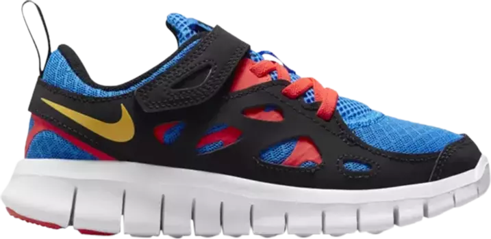 Кроссовки Nike Free RN 2 PS 'Black Photo Blue', черный
