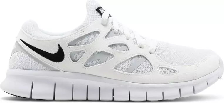 Кроссовки Nike Free Run 2 'White Black', белый