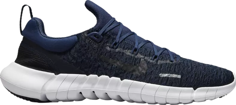 Кроссовки Nike Free Run 5.0 'Midnight Navy', синий