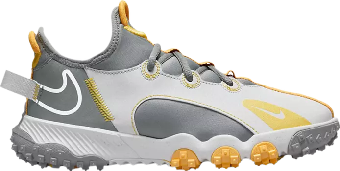 Кроссовки Nike Future Field GS 'Smoke Grey Yellow Strike', серый
