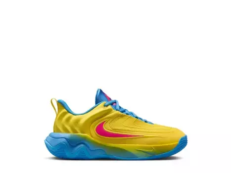 Кроссовки Nike Giannis Immortality 4 — детские, желтые