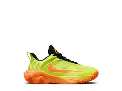 Кроссовки Nike Giannis Immortality 4 — детские, желтые/оранжевые