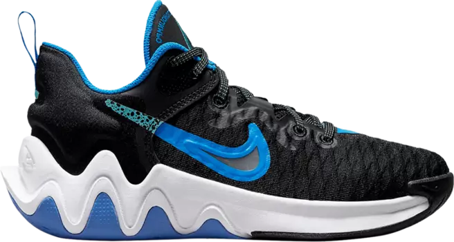 Кроссовки Nike Giannis Immortality GS 'Black Washed Teal', черный