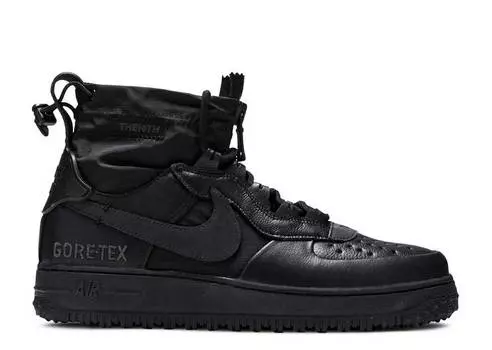 Кроссовки Nike GORE-TEX X AIR FORCE 1 HIGH 'TRIPLE BLACK', черный