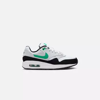 Кроссовки Nike GS Air Max 1, цвет White/Stadium Green/Pure Platinum/Black