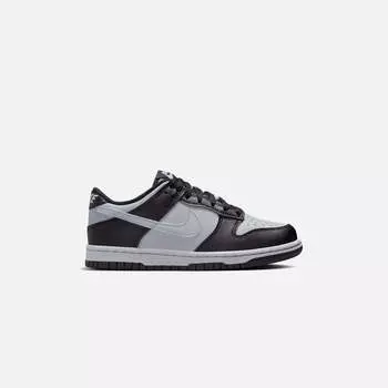 Кроссовки Nike GS Dunk Low, цвет Black/Wolf Grey