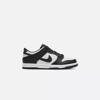 Кроссовки Nike GS Dunk Low, цвет White/Black