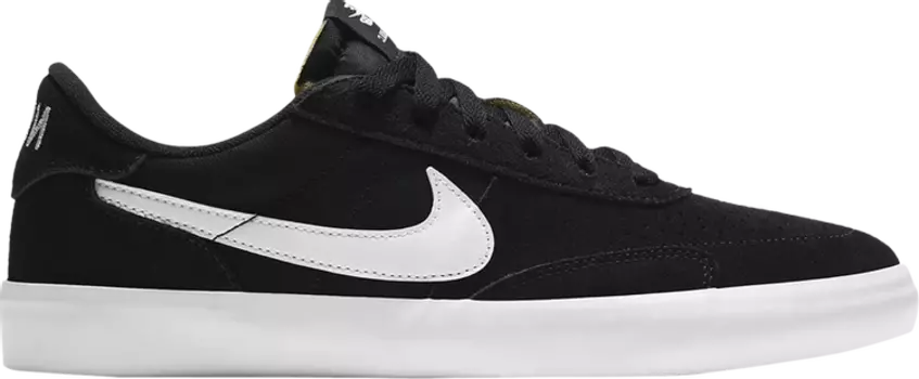 Кроссовки Nike Heritage Vulc SB 'Black White', черный