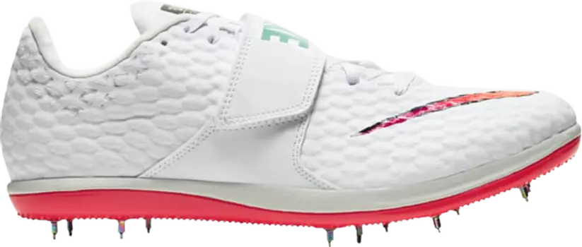 Кроссовки Nike High Jump Elite 'White Ombre', белый
