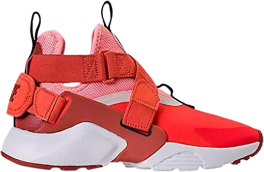 Кроссовки Nike Huarache City GS 'Habanero Red', красный