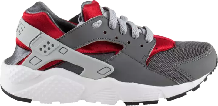 Кроссовки Nike Huarache Run GS, серо-красный