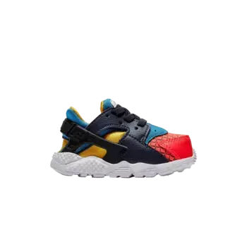 Кроссовки Nike Huarache Run Now TD Bright Crimson Photo Blue, разноцветный