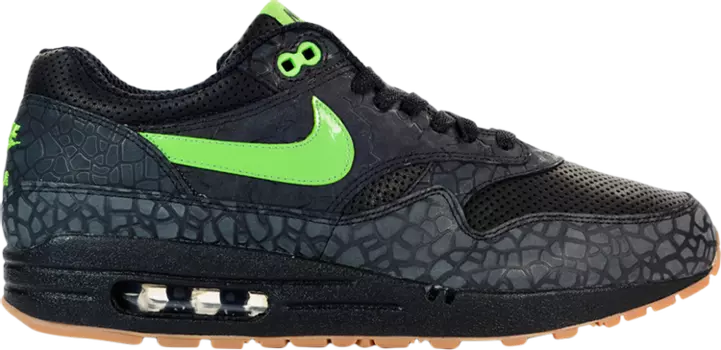 Кроссовки Nike HUF x Air Max 1 Premium 'Hufquake', черный