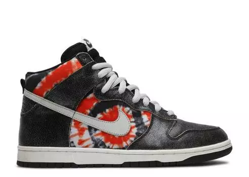 Кроссовки Nike HUF X DUNK HIGH PRO SB 'TIE-DYE', белый