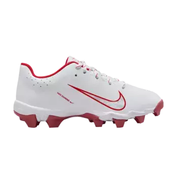 Кроссовки Nike Hyperdiamond 4 Keystone GS White University Red, белый