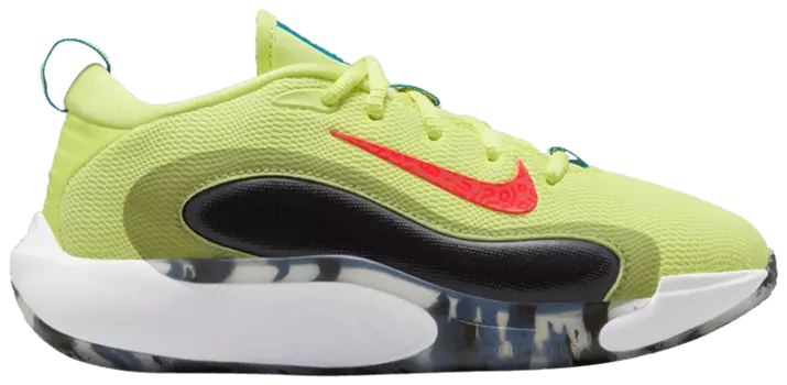 Кроссовки Nike IsoFly SE GS 'Light Lemon Twist Magic Ember', зеленый