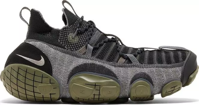 Кроссовки Nike ISPA Link 'Black Medium Olive', черный
