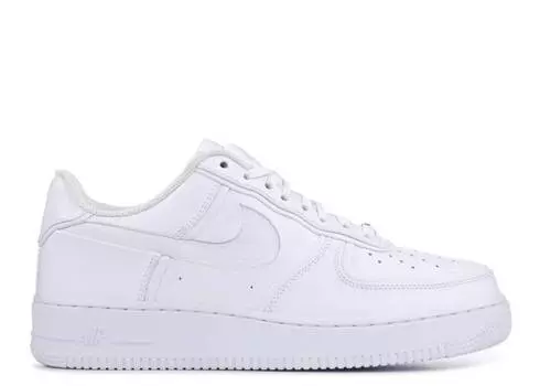Кроссовки Nike JOHN ELLIOTT X AIR FORCE 1 LOW 'TRIPLE WHITE', белый