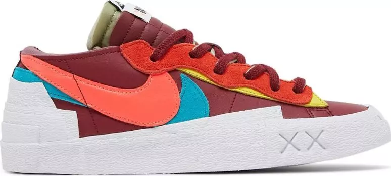 Кроссовки Nike KAWS x sacai x Blazer Low 'Team Red', красный