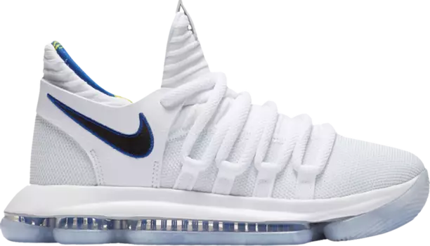 Кроссовки Nike KD 10 GS 'Numbers', белый