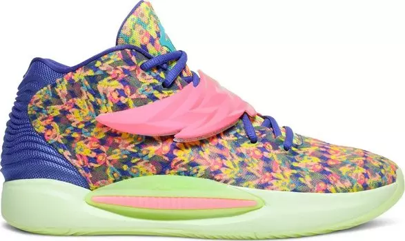 Кроссовки Nike KD 14 'Ron English 1', многоцветный