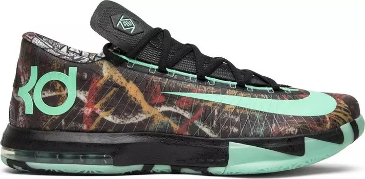 Кроссовки Nike KD 6 'All Star - Illusion', многоцветный