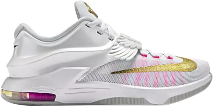 Кроссовки Nike KD 7 GS 'Aunt Pearl', белый