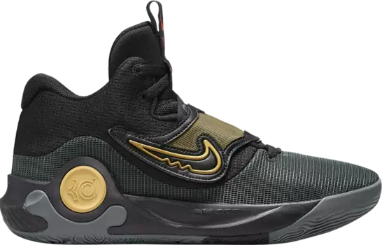 Кроссовки Nike KD Trey 5 X 'Black Metallic Gold', черный