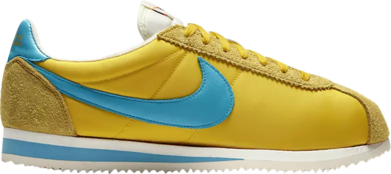 Кроссовки Nike Kenny Moore x Classic Cortez Nylon QS 'Tour Yellow', желтый