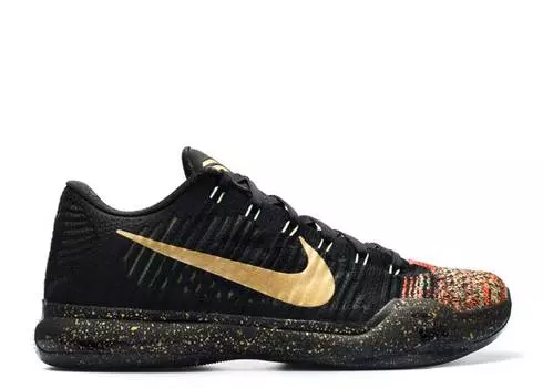 Кроссовки Nike KOBE 10 ELITE LOW 'CHRISTMAS', черный