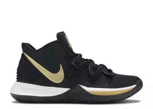 Кроссовки Nike KYRIE 5 'BLACK METALLIC GOLD', черный