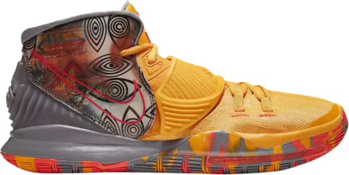 Кроссовки Nike Kyrie 6 Preheat 'Beijing', оранжевый