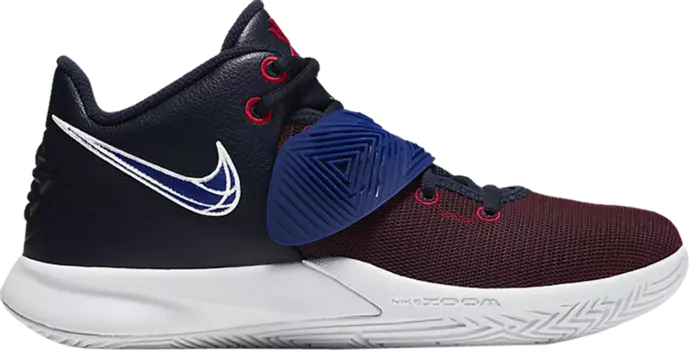Кроссовки Nike Kyrie Flytrap 3 'Obsidian Gym Red', синий