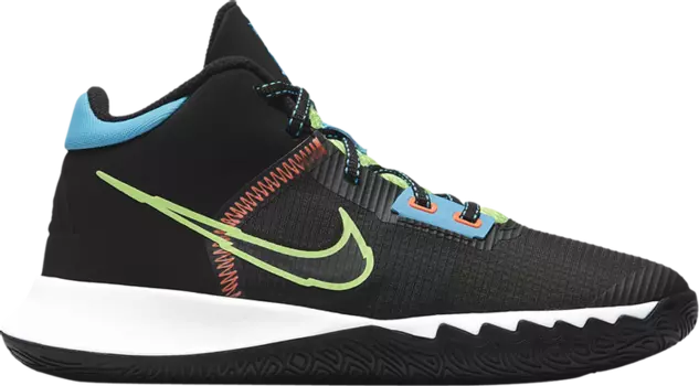 Кроссовки Nike Kyrie Flytrap 4 GS 'Black Lime Glow', черный