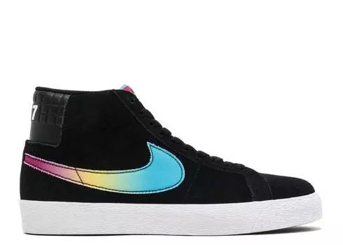 Кроссовки Nike LANCE MOUNTAIN X SB BLAZER MID '78/17', черный