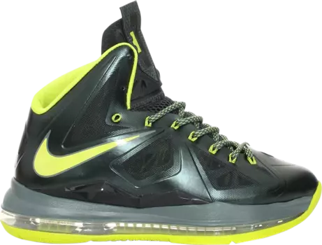 Кроссовки Nike LeBron 10 'Dunkman', зеленый