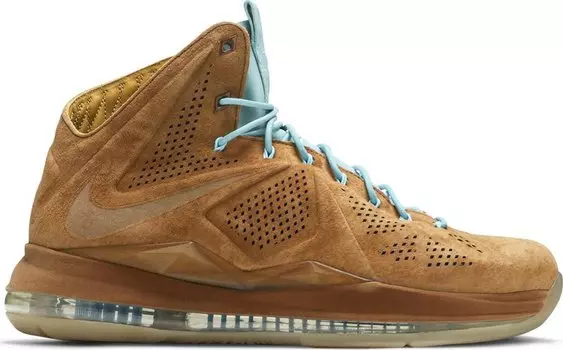 Кроссовки Nike LeBron 10 EXT QS 'Hazelnut', загар