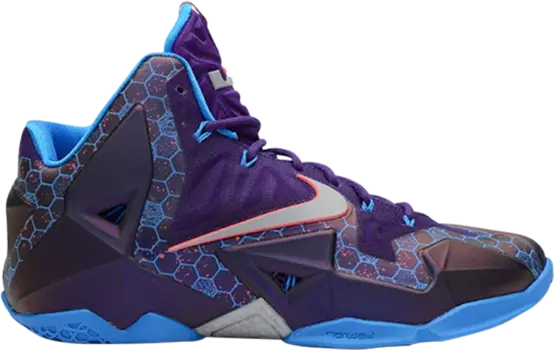 Кроссовки Nike LeBron 11 'Hornets', фиолетовый