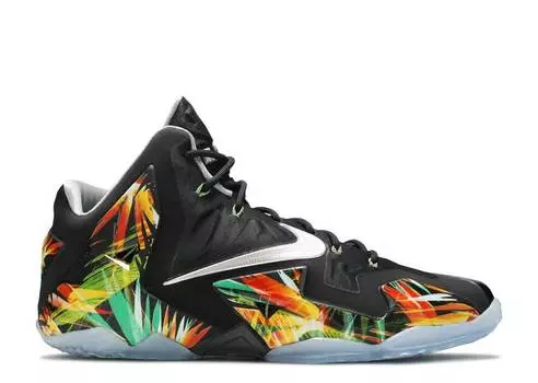 Кроссовки Nike LEBRON 11 'EVERGLADES', черный