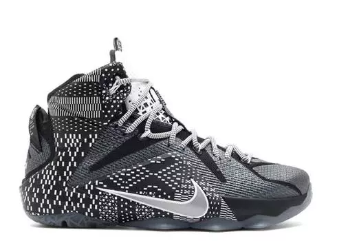 Кроссовки Nike LEBRON 12 'BHM', черный