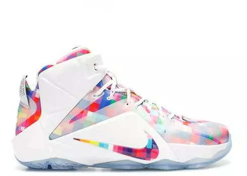 Кроссовки Nike LEBRON 12 EXT 'PRISM', разноцветный