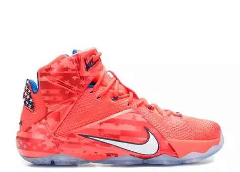 Кроссовки Nike LEBRON 12 'USA', красный